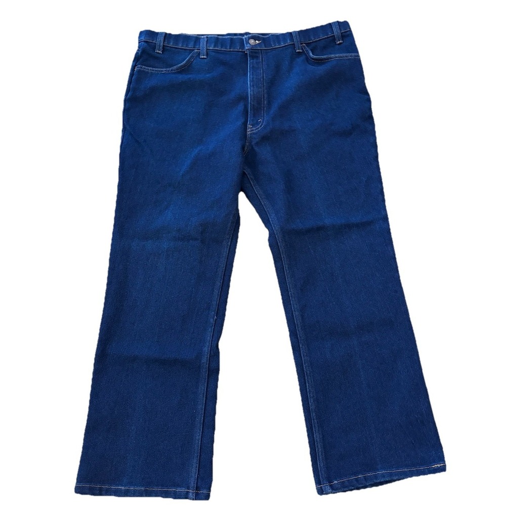 Vintage Levis Mens 40x27 Blue Action Jeans Orange Tab Retro Classic Stretch